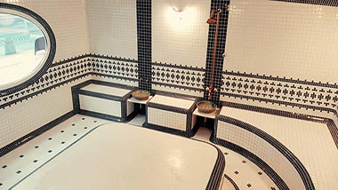 حمام ترکی (سنتی) استخر سپیدار